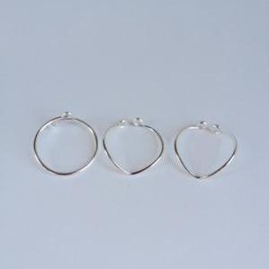 Knuckle Ring Set of 3 Handmade 2 Ch..